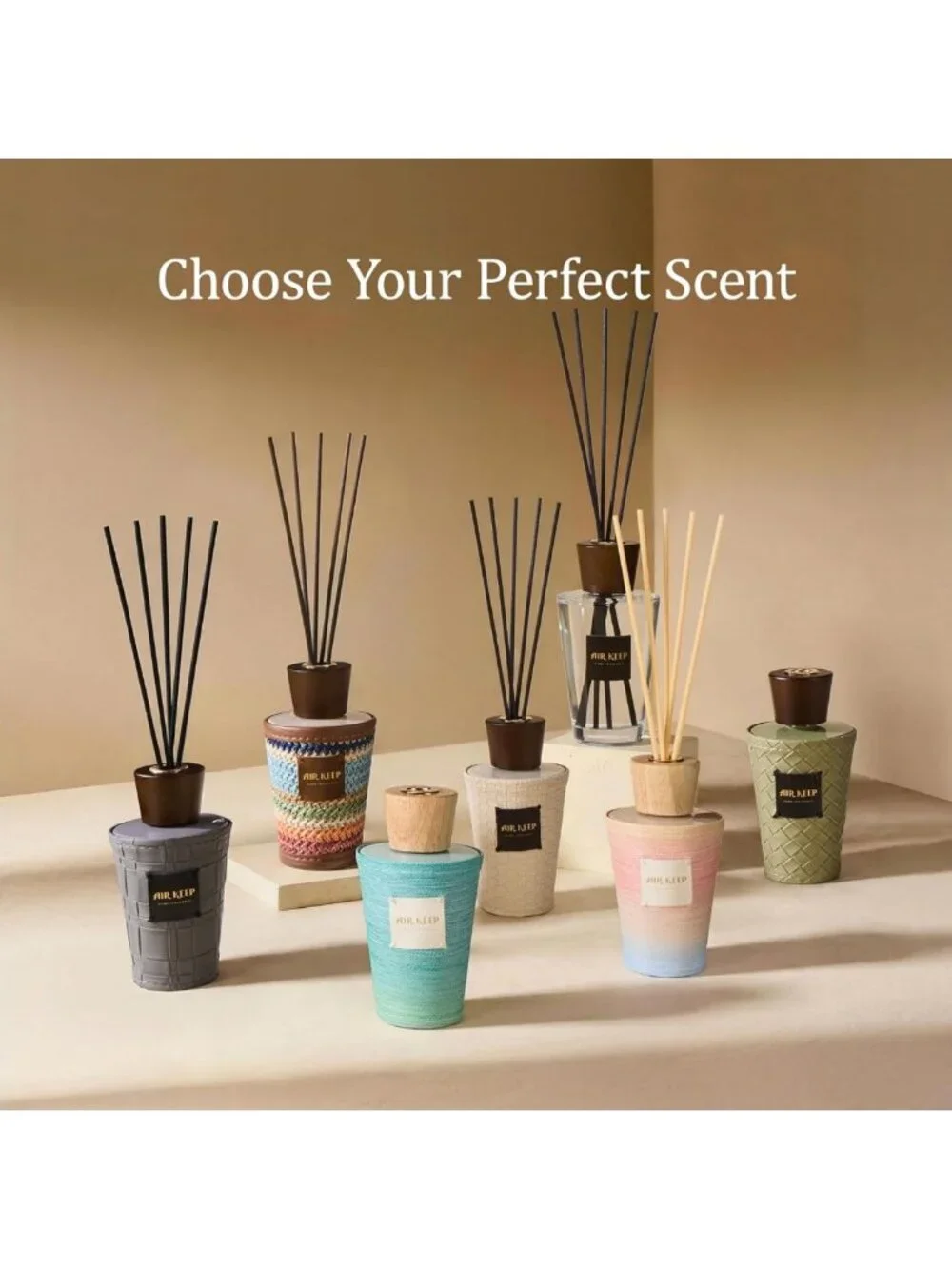 Lavender Eucalyptus Reed Diffuser for Home - Aromatherapy, 5.1 fl oz (150 ml)